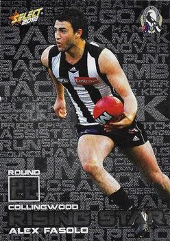 2012 Select AFL Champions - Rising Star #RS22 Alex Fasolo Front